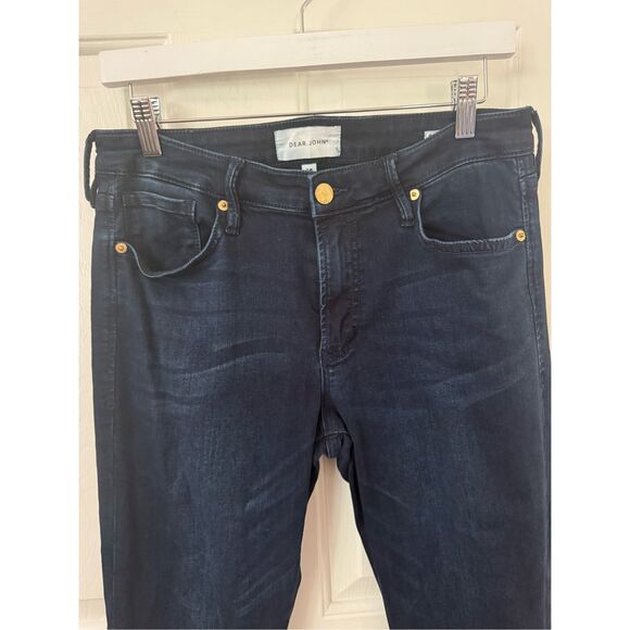 Dear John Rosa Flarw Dark Wash Jeans sz 28 EUC - Picture 3 of 9